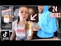 Letting My "For You" Page Decide What I Eat for 24 Hours! *Tik Tok Food Challenge* | Krazyrayray