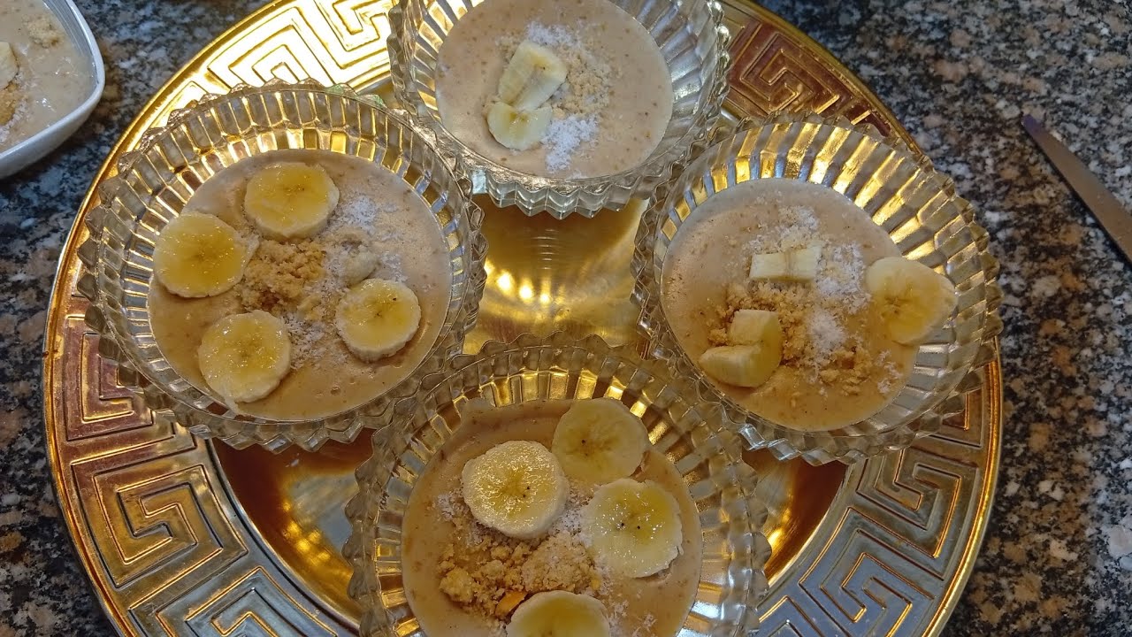 مهلبيه بالتمر مختلفه وصحيه مغذيه للاطفال في منتهي الجمال 🌛🌟