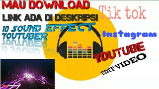 10 sound effect - youtuber pemula(no copyright)