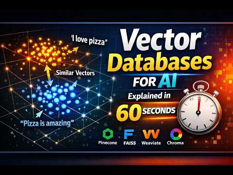Vector Databases for AI Explained in 60 Seconds