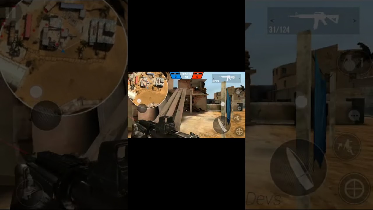 Bullet Force game  review on spreadtrum device(Sc9830a,Sc8830a)