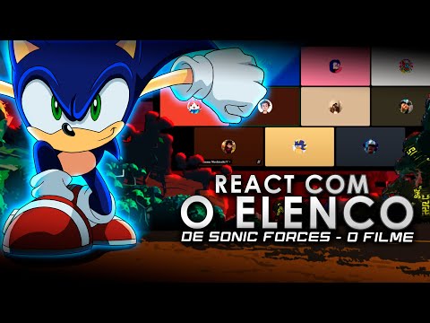 Elenco Reagindo a Sonic Forces - O Filme: Corrida Pela Floresta Mística