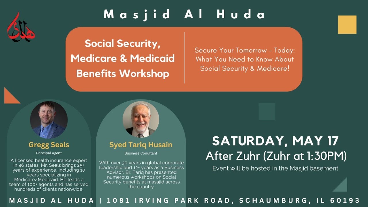 Social Security, Medicare and Medicaid Benefits Workshop