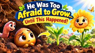 He Was Too Afraid to Grow… Until This Happened! 🌱 | Moral Story in English