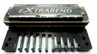 New Extrabend Harp From X-Reed Harmonicas With Z1 Comb