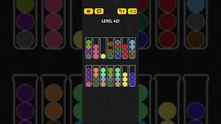Ball Sort - Color Puzzle Game - Level 421 - Walkthrough SOLVED by RobotPlayer AI!!!
