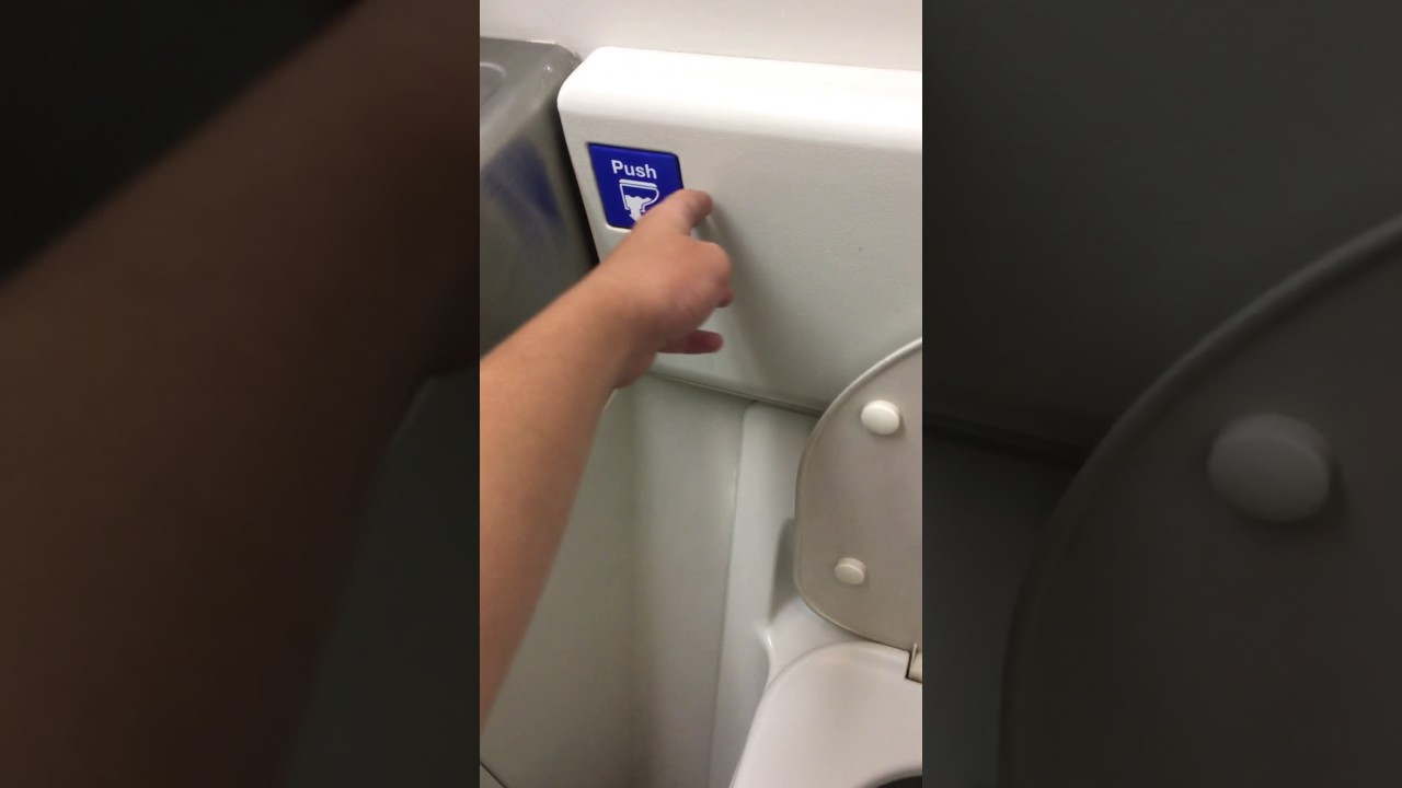What happens if you flush toilet paper down an airplane toilet