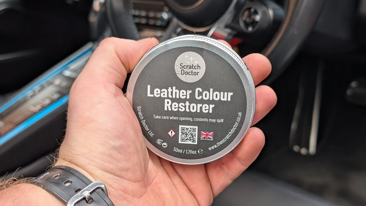Scratch Doctor Instruments Scratch Doctor Leather Restorer - 718 Cayman - YouTube