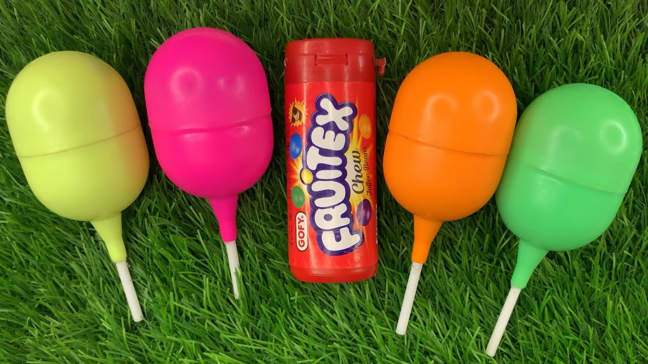Satisfying Video I Unpack Rainbow M&m's and Chupa Chups ASMR - YouTube