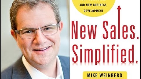 "Sales Managment. Simplified" by Mike Weinberg