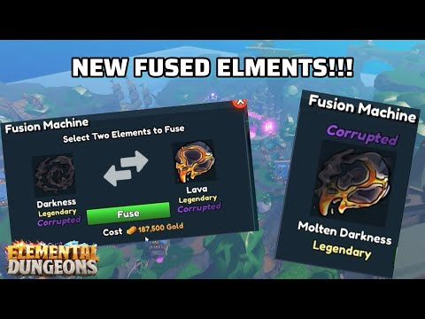YOU CAN NOW MERGE ELEMENTS | Elemental Dungeons 