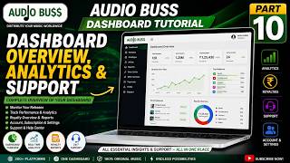 Buss Dashboard Tutorial Part 10 | Dashboard Overview, Analytics & Support
