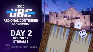D2S3P2: 2026 UBC Regional Contender San Antonio | Round 12
