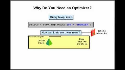 Why do you need the Oracle Database Optimizer?