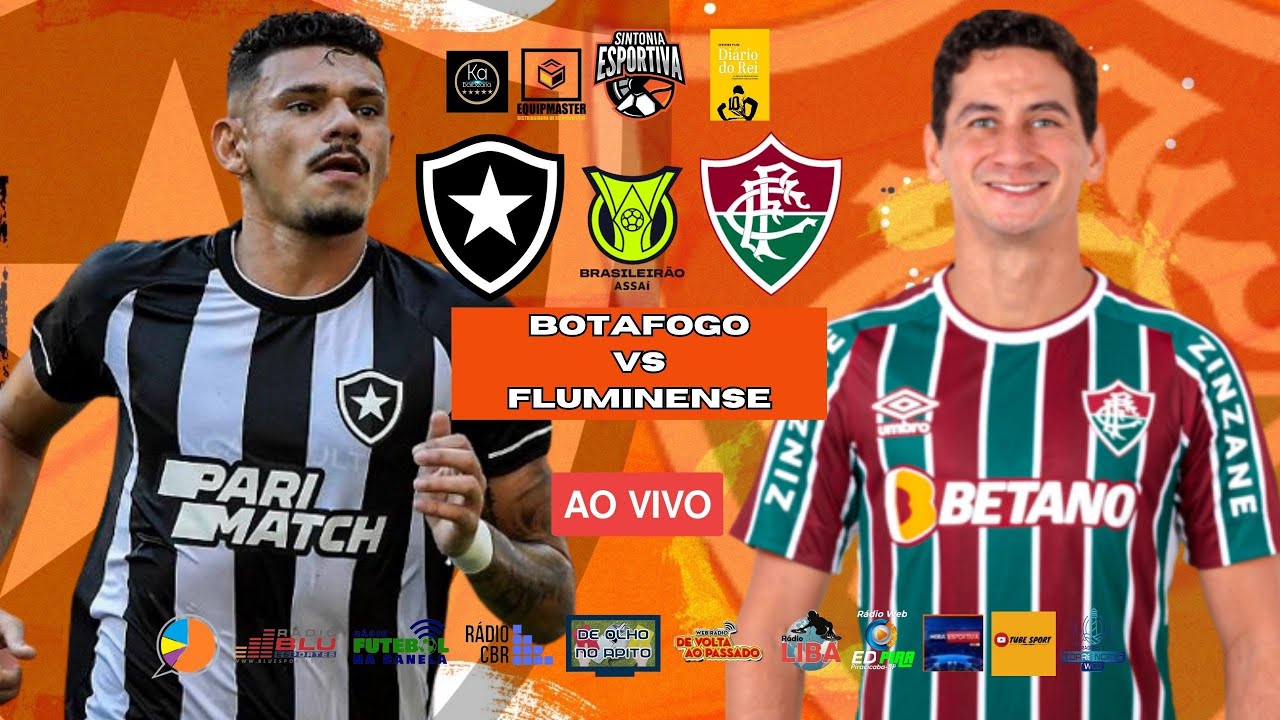 BOTAFOGO X FLUMINENSE - AO VIVO - BRASILEIRÃO 2023 - YouTube