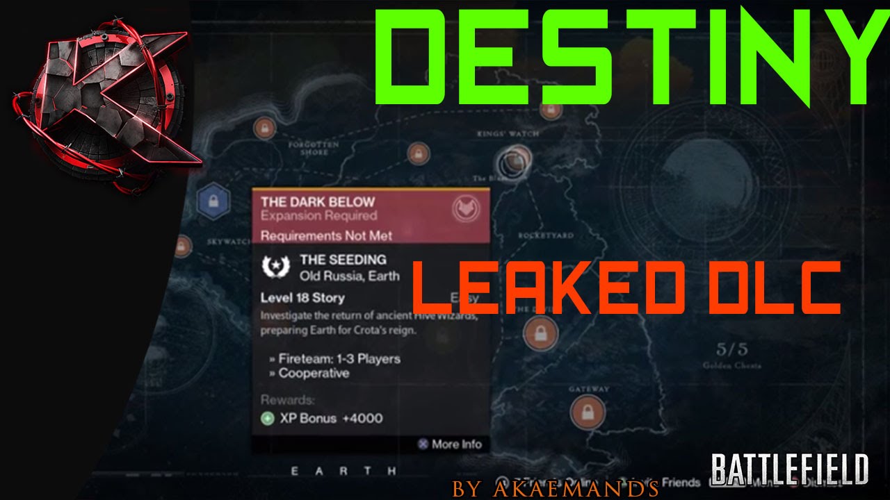 "DESTINY LEAKED DLC" Info and Markers: Was Content Cut From the Game?