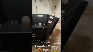rough Country Overland Collapsible Fire Pit w/Carry Bag