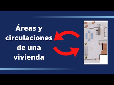ÁREAS Y CIRCULACIONES DE UNA VIVIENDA | ANÁLISIS TÉCNICO
