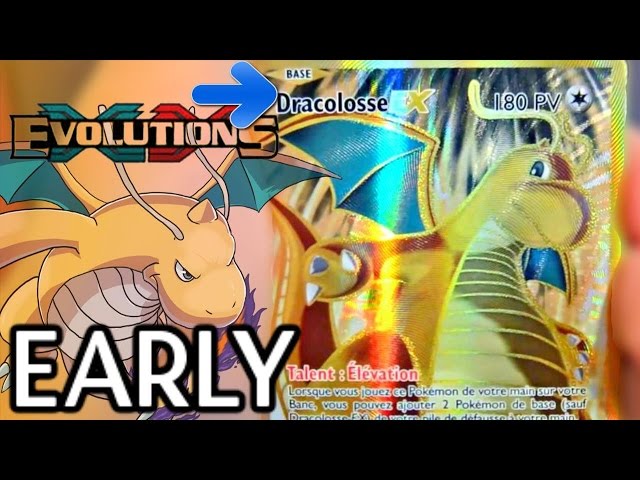XY EVOLUTIONS POKEMON CARDS LEAKED EARLY! - Dragonite EX and MORE! - YouTube XY EVOLUTIONS POKEMON CARDS LEAKED EARLY! - Dragonite EX and MORE! - YouTube