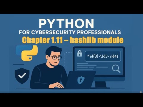 Capa de Python for Cybersecurity Professionals with PCEP Prep - Chapter 1 Section 11