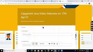 Capgemini Hiring Java Developer Role