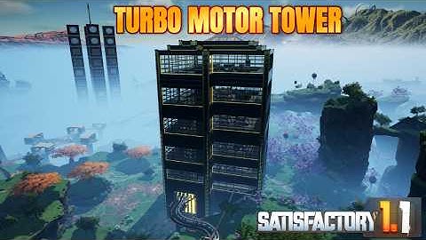 Automating Radio Control Units & Turbo Motors - New Satisfactory 1.1 Playthrough