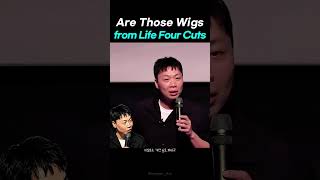 Are Those Wigs from Life Four Cuts #leesangjun #standupcomedy #koreancomedy