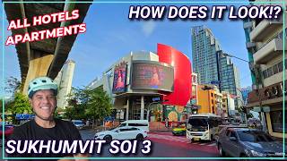 Let's Explore Bangkok's Sukhumvit Soi 3 | All Hotels and Apartments 🇹🇭 Thailand