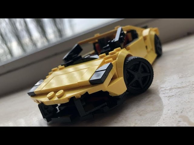 LEGO® 76901 Alternate Build - Toyota GR Supra - Lamborghini