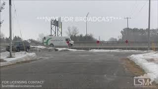 3-5-18 ~ Chippewa Falls-Lake Hallie, WI ~ High Winds Blowing Snow-Freezing Rain