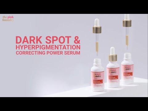 The Pink Foundry Dark Spot & Hyperpigmentation Correcting Serum is here! Fade away marks & spots! - video from The Pink Foundry