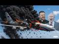 13 minutes ago! Russian plane carrying 26 North Korean military generals exploded in mid-air.