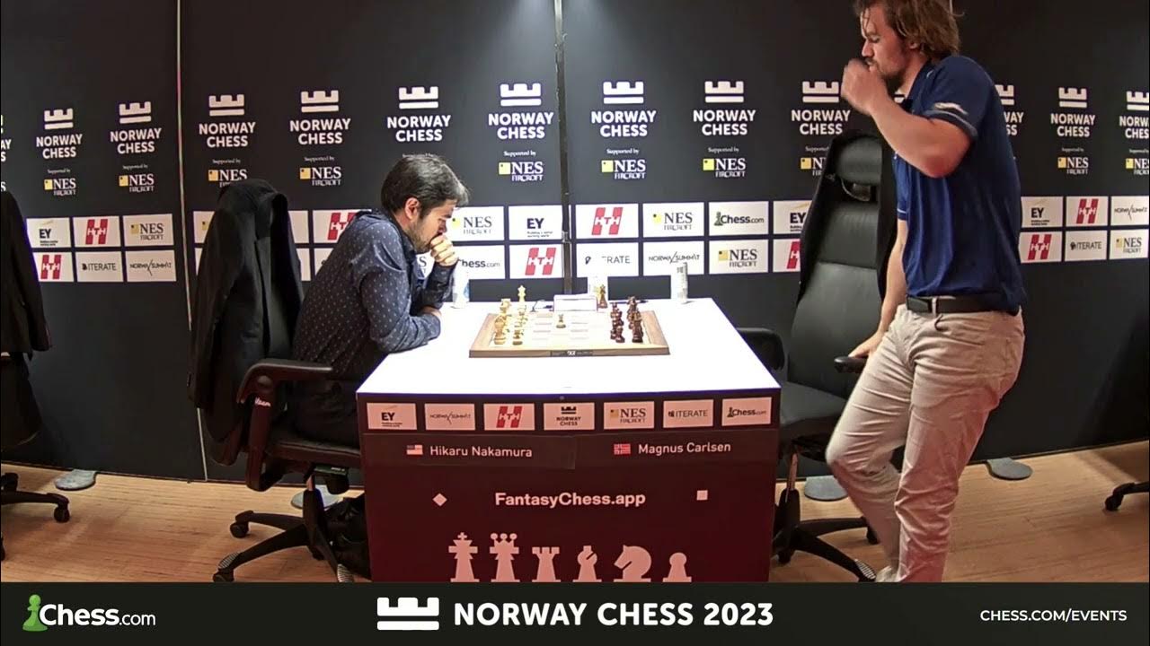 Magnus Carlsen finishes Norway Chess 2023 winless in the classical portion,  his 1st time in 16 years, and only the 3rd time in 13 years he has finished  a classical tournament with