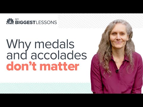 Why this former Olympian says her medals don't really matter