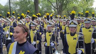 University of Michigan Football First Band Entrance of 2021 Season - 9/4/21 (vs Western Michigan)