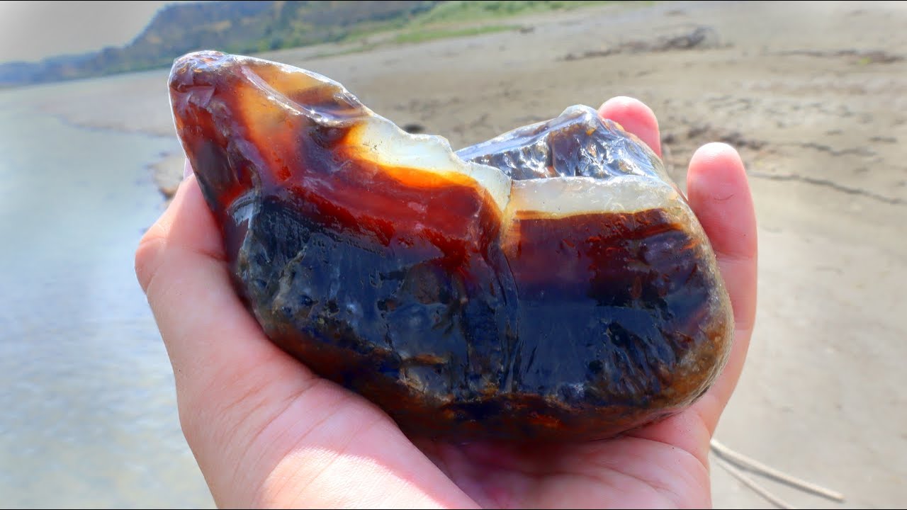 Необычные сокровища! Ищем на острове потрясающие агаты и необычную агатированную древесину с Katy...