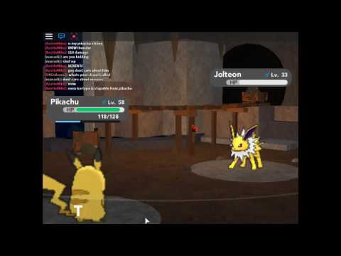 Roblox Part 17 Pokemon Brick Bronze Pikachu Learn Thunder Youtube - newest dantdm roblox pokemon brick bronze