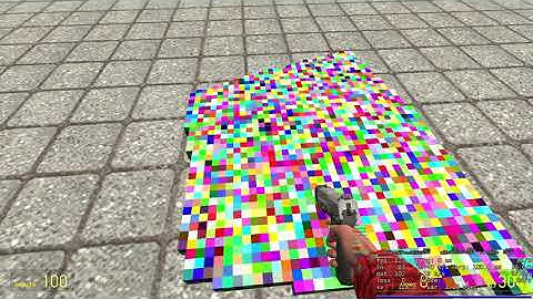 GMod Voxel Engine - Different Color & Buffer System