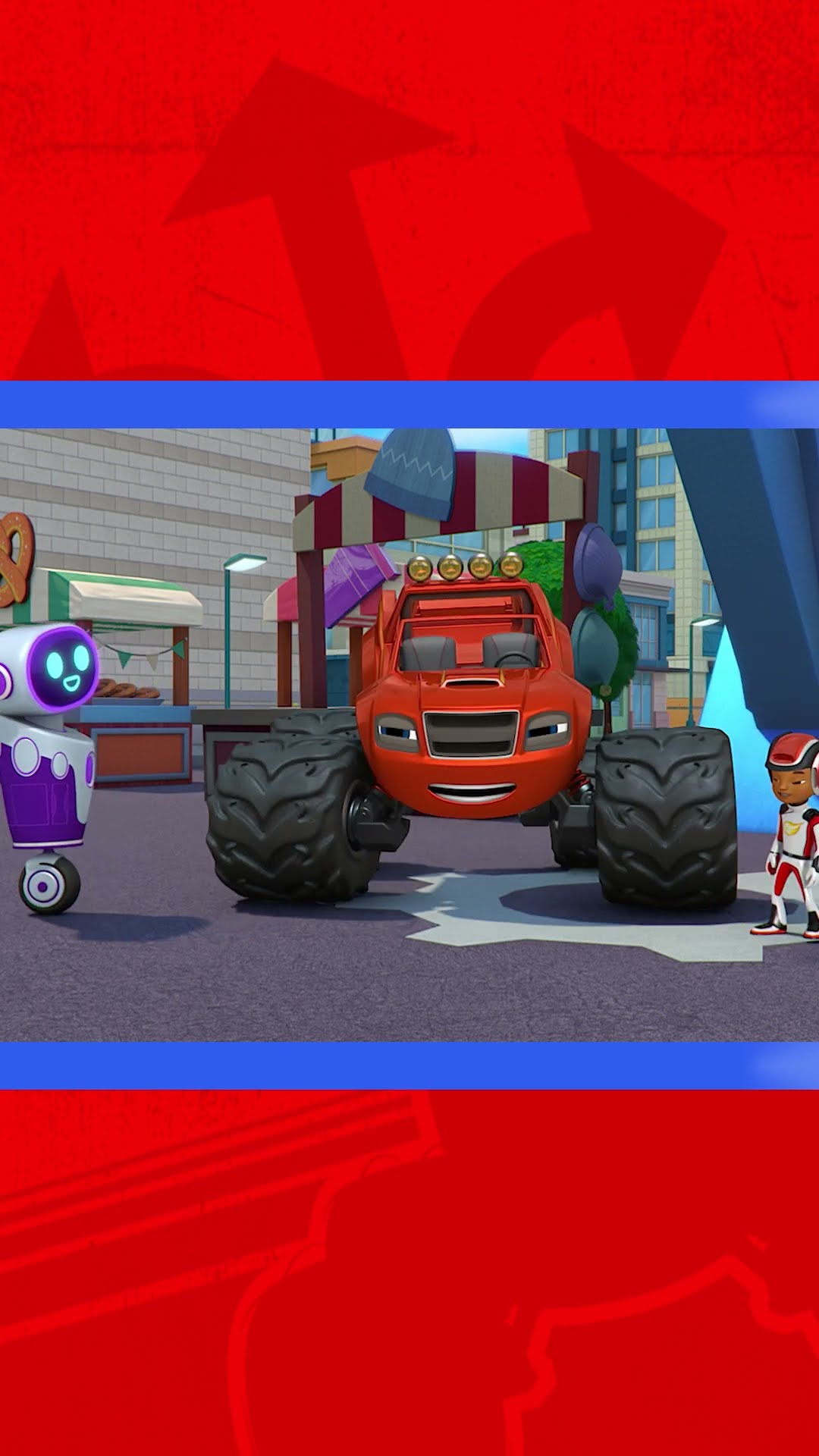 ¡Rescate PODER BURBUJA de Blaze y Megabot! ?  #shorts
