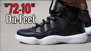 "72-10" Air Jordan 11 W/ On-Foot Review