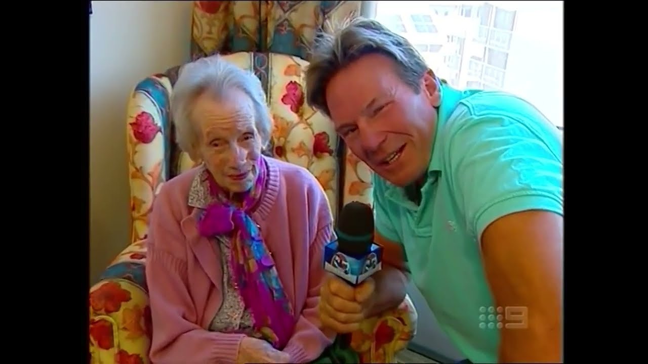 Sam Newman visits Lou Richards and friends in his Nursing Home, on Anzac episode.