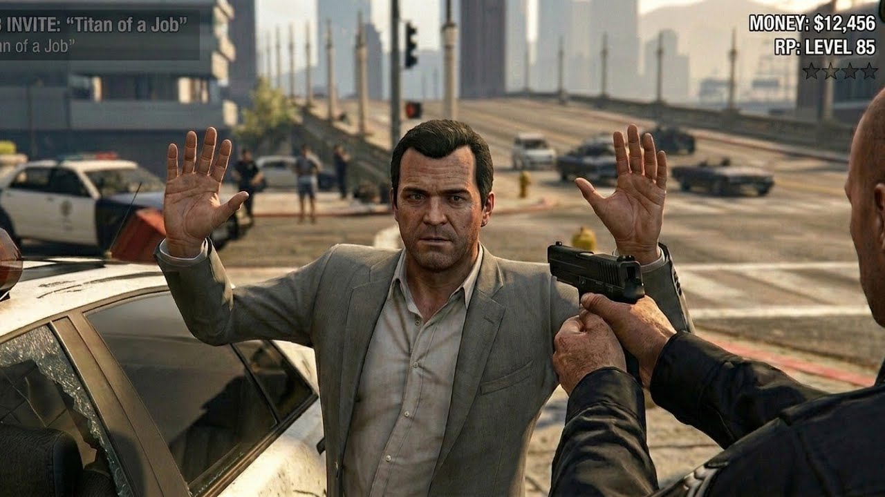 What If Michael Was ACTUALLY Arrested in GTA 5? (Dark Truth)