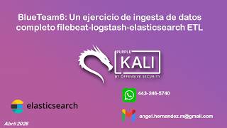 BlueTeam6: Un ejercicio de ingesta de datos completo filebeat-logstash-elasticsearch ETL