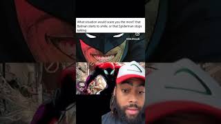 Smiling Batman Vs Silent Spider-Man