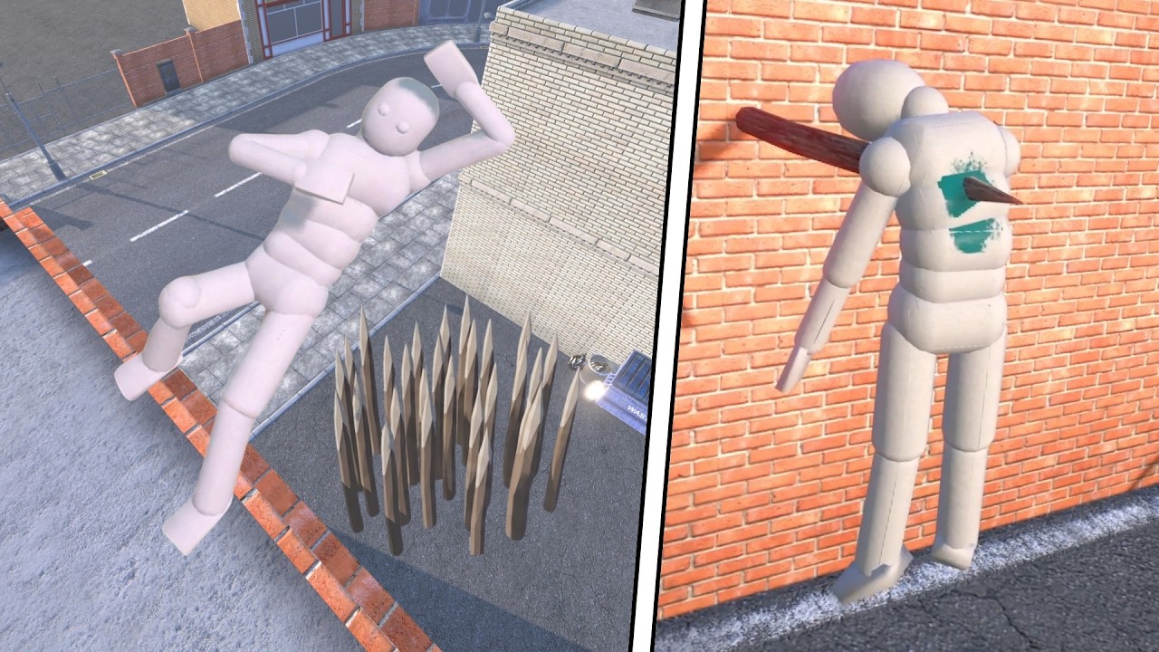 Euphoria NPC Ragdoll Physics Compilation | Most Brutal & Epic NPC Falls! Compilation #5