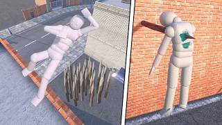 Euphoria NPC Ragdoll Physics Compilation | Most Brutal &amp; Epic NPC Falls! Compilation #5
