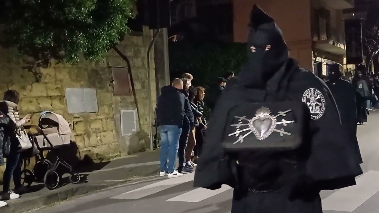 Arciconfraternita Morte e Orazione. Venerdì Santo 2025