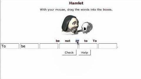 Hot Potatoes: Standard drag