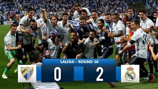 Malaga 0 2 Real Madrid Real Madrid Hd 1080i Full Match Highlights Celebration 21 05 17 Youtube Malaga 0 2 Real Madrid Real Madrid Hd 1080i Full Match Highlights Celebration 21 05 17 Youtube