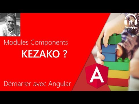 Démarrer avec Angular - Modules Components, Kezako ?
